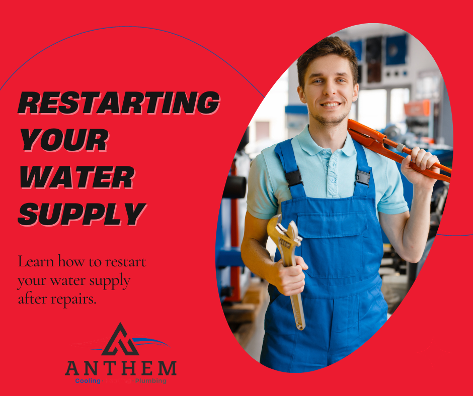 Restarting Your Water Supply After Repairs